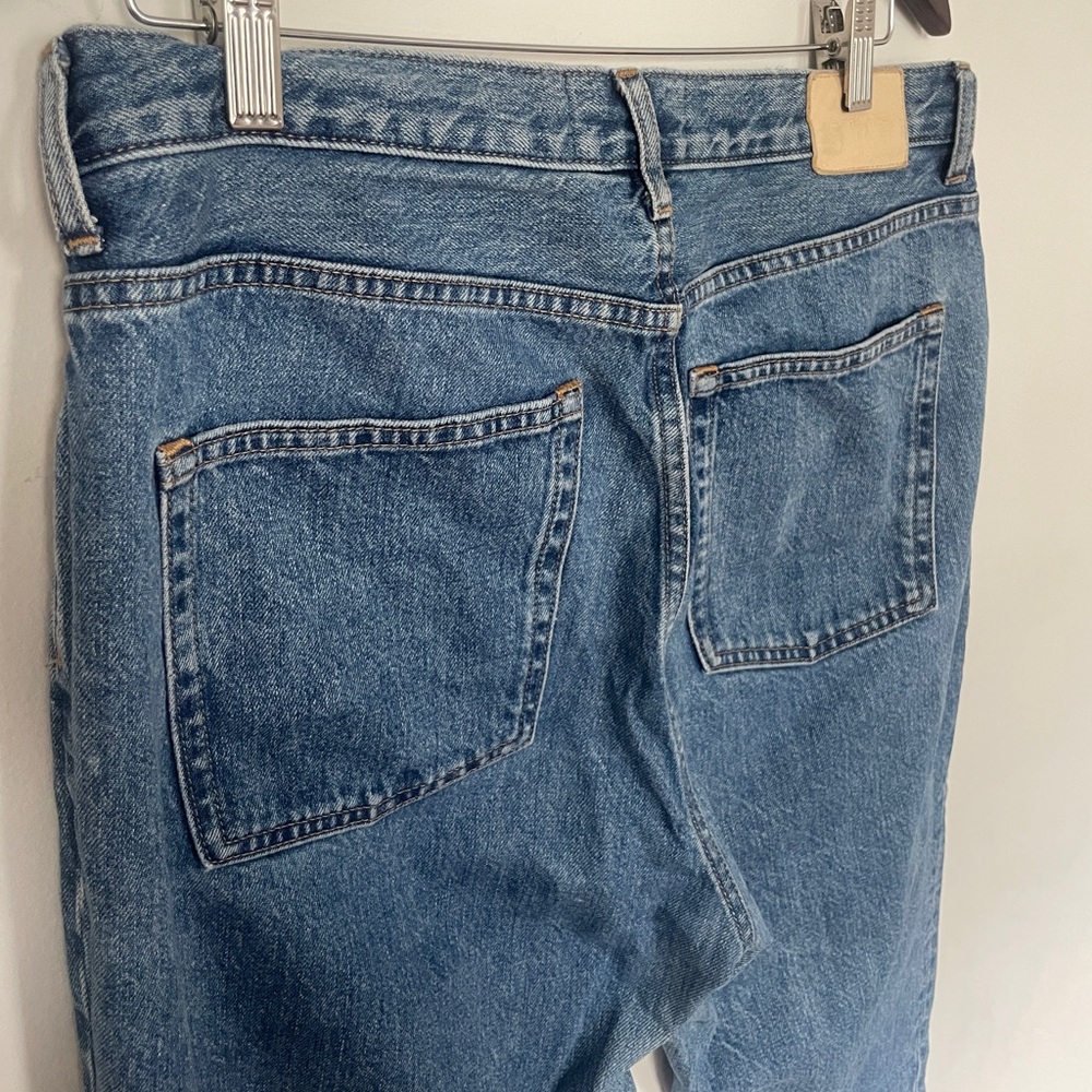 Everlane Blue Straight Leg Pants - Picture 7 of 7